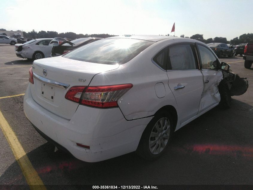 2015 NISSAN SENTRA FE+ S/SV/S/SR/SL - 3N1AB7AP4FY218236