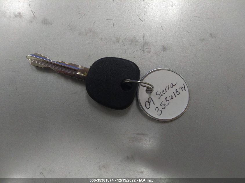 2009 GMC Sierra 1500 Work Truck VIN: 1GTEC14X69Z216812 Lot: 35361874