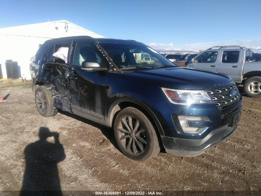 1FM5K8D83HGD54821 2017 Ford Explorer Xlt