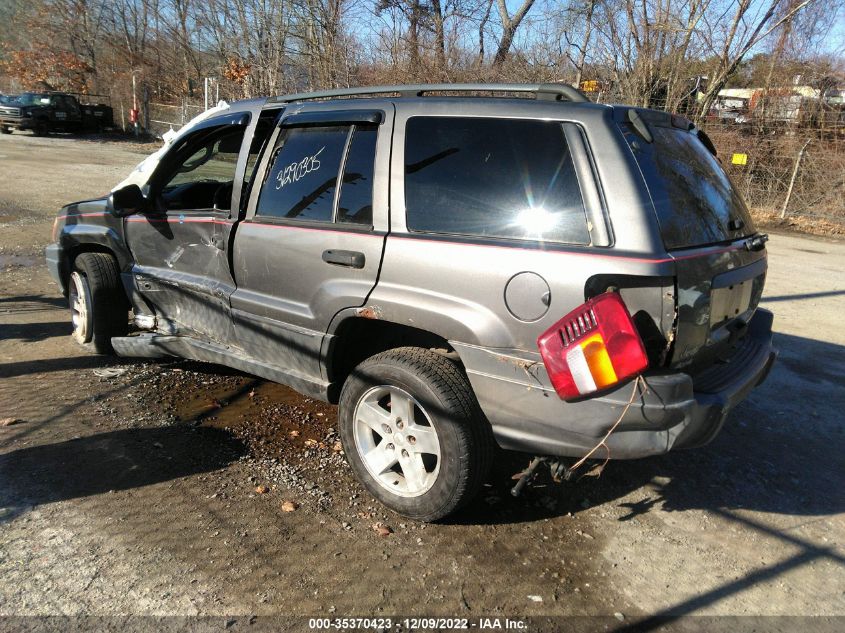 2003 Jeep Grand Cherokee Laredo VIN: 1J4GW48S93C566682 Lot: 35370423