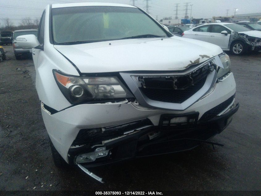 2012 Acura Mdx VIN: 2HNYD2H20CH516376 Lot: 35375093