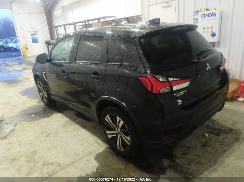 2020 Mitsubishi Outlander Sport 2.0 Es VIN: JA4AR3AU5LU013699 Lot: 35376274