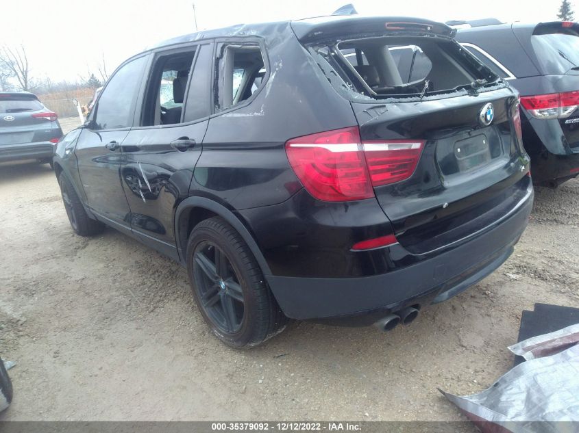 5UXWX9C56D0D09061 2013 BMW X3 xDrive28I