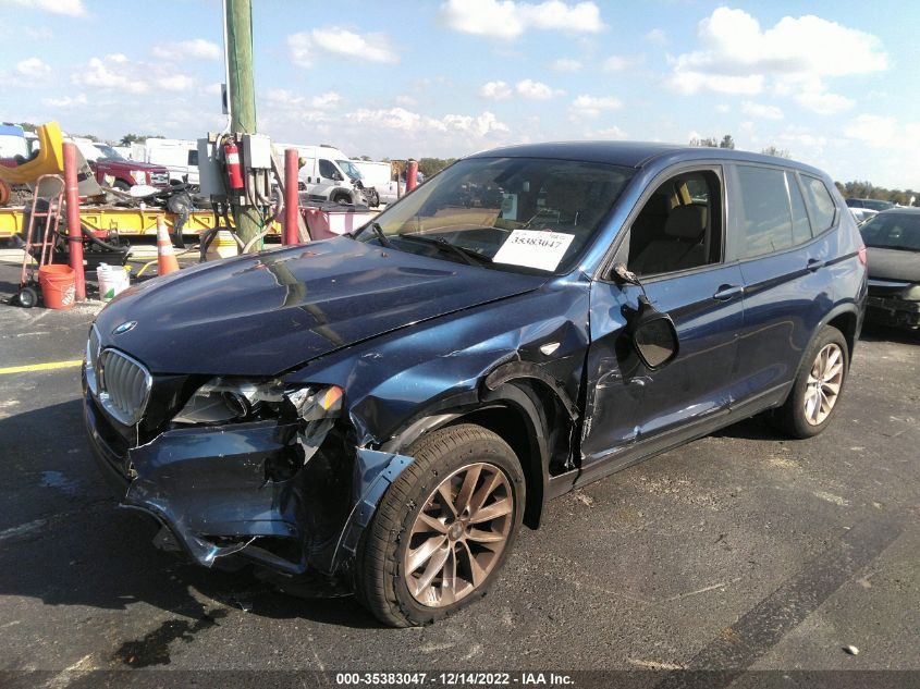 2013 BMW X3 xDrive28I VIN: 5UXWX9C51D0D01644 Lot: 35383047