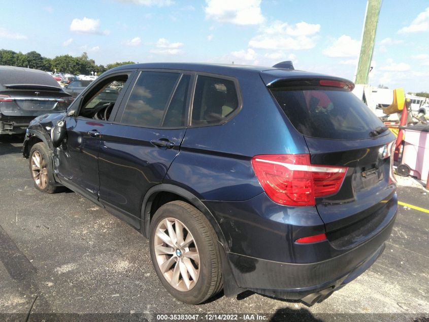 2013 BMW X3 xDrive28I VIN: 5UXWX9C51D0D01644 Lot: 35383047