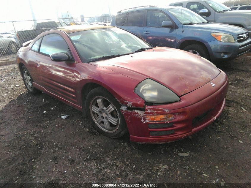 2001 Mitsubishi Eclipse Gt VIN: 4A3AC54H91E090128 Lot: 35383804