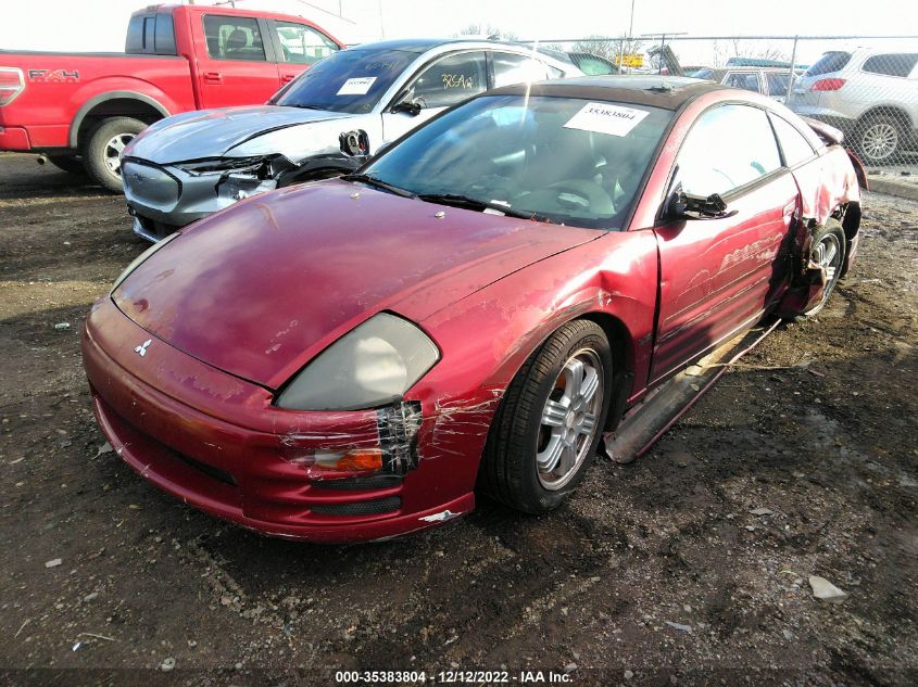 2001 Mitsubishi Eclipse Gt VIN: 4A3AC54H91E090128 Lot: 35383804