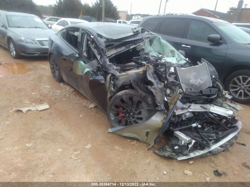 TESLA MODEL 3 PERFORMANCE DUAL MOTOR ALL-WHEEL DRIVE