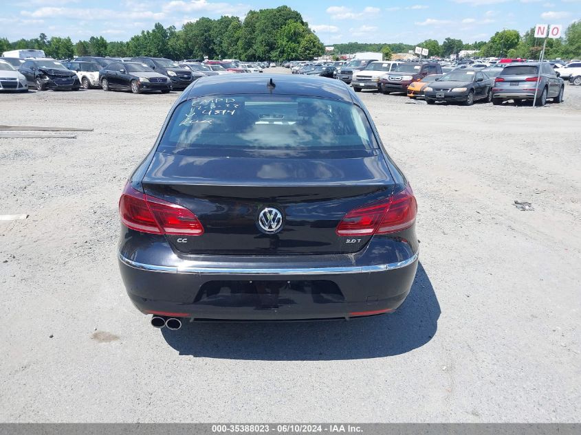 2014 Volkswagen Cc 2.0T R-Line VIN: WVWBP7AN6EE524514 Lot: 35388023