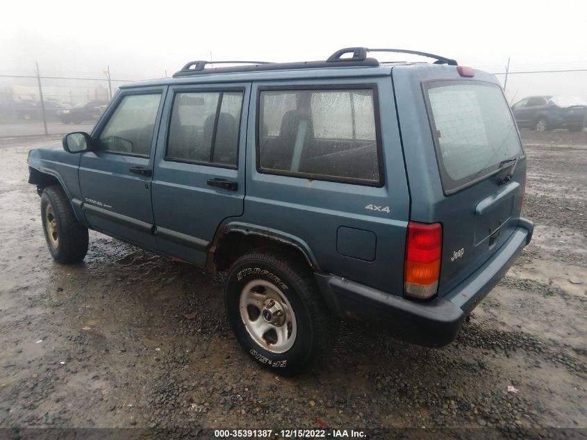 1999 Jeep Cherokee Classic/Sport VIN: 1J4FF68S0XL644831 Lot: 35391387