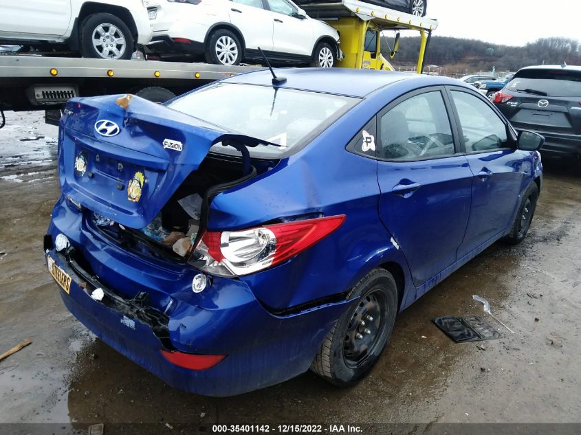 2013 Hyundai Accent Gls VIN: KMHCT4AE0DU361387 Lot: 35401142