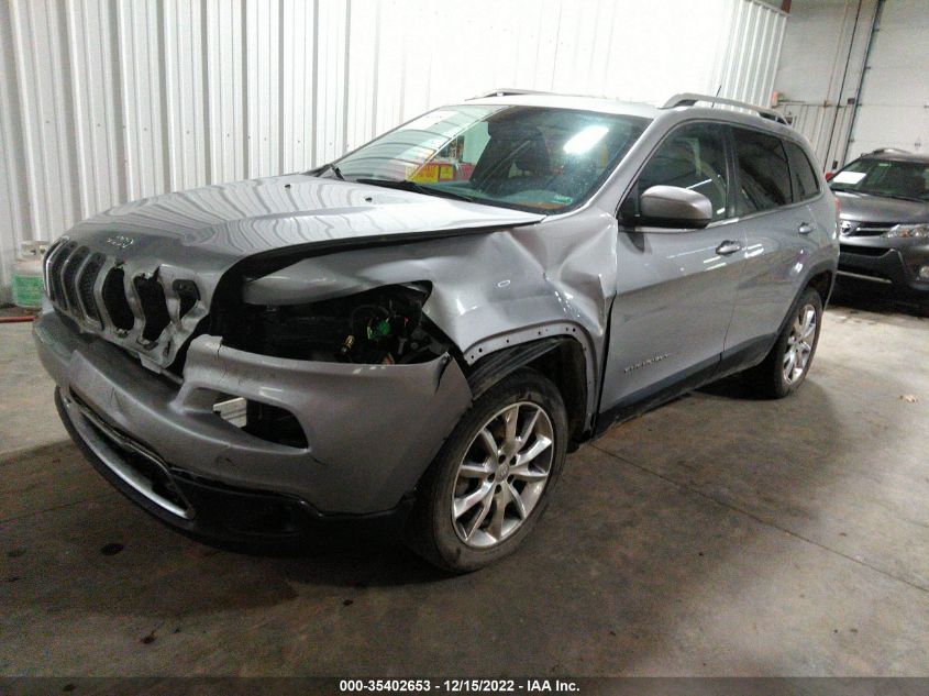 VIN 1C4PJMDS6EW145613 2014 JEEP CHEROKEE no.2