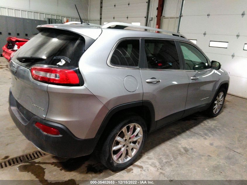 VIN 1C4PJMDS6EW145613 2014 JEEP CHEROKEE no.4