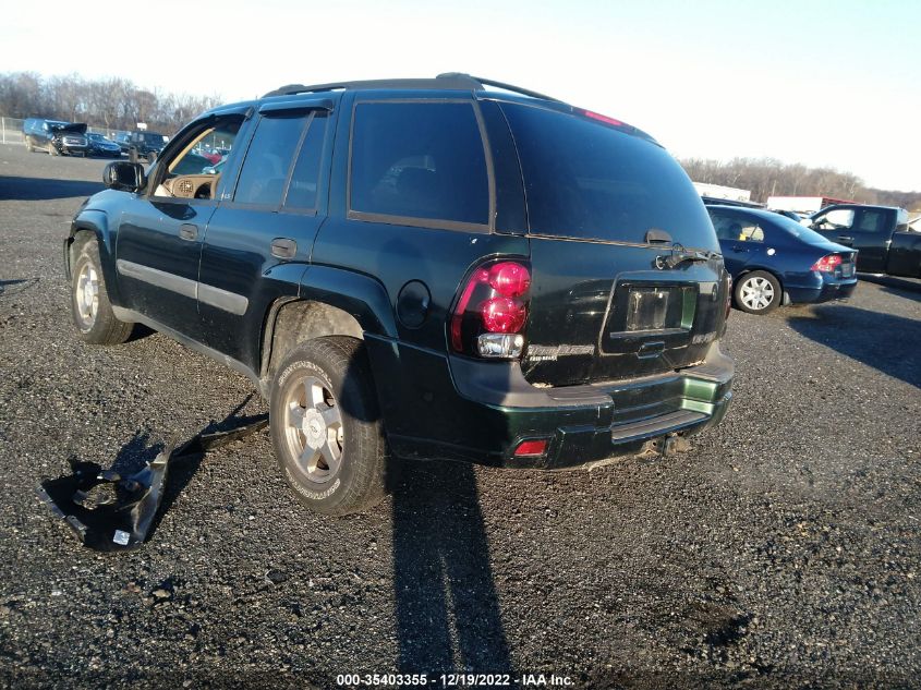 1GNDT13S542278888 2004 Chevrolet Trailblazer Ls