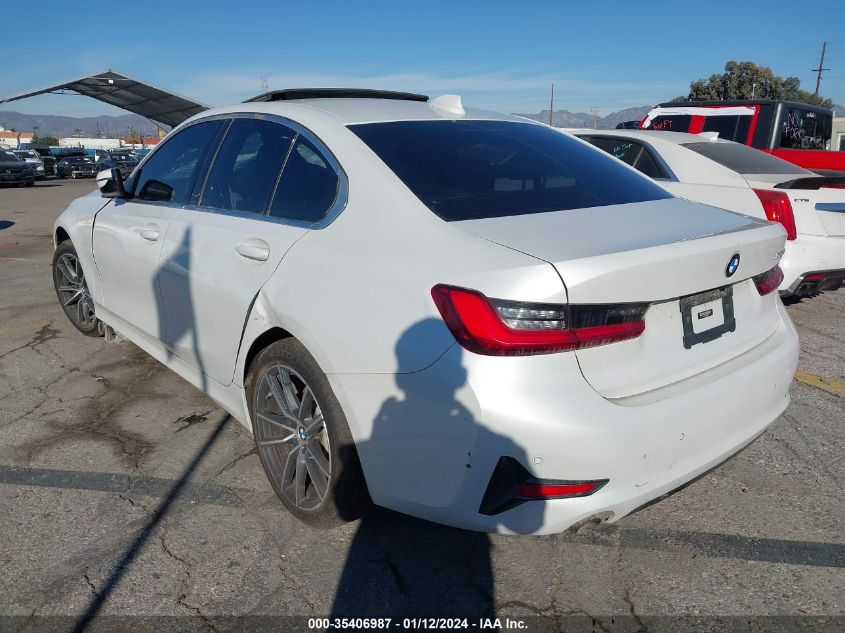 2019 BMW 330I VIN: WBA5R1C59KAK09837 Lot: 35406987