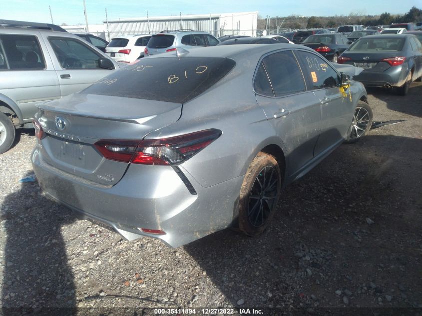 2022 Toyota Camry Se Hybrid VIN: 4T1G31AK1NU596095 Lot: 35411894