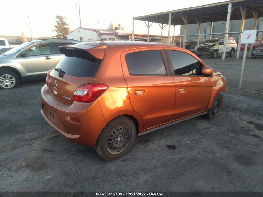 2018 Mitsubishi Mirage Es VIN: ML32A3HJ3JH002870 Lot: 35412704