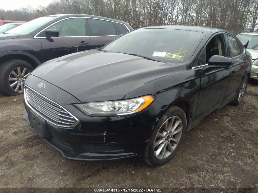 2017 Ford Fusion Se VIN: 3FA6P0H7XHR118243 Lot: 35414315