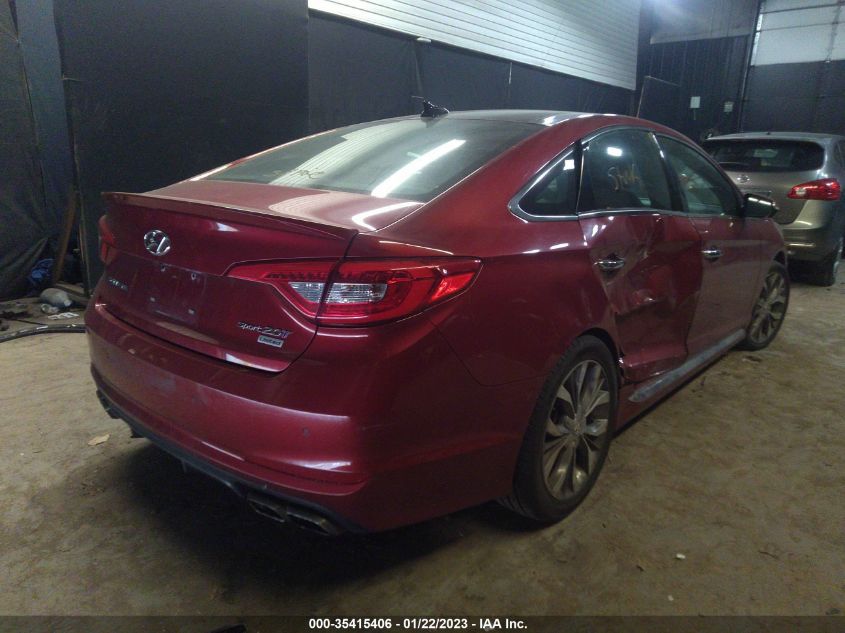 2015 Hyundai Sonata Limited 2.0T VIN: 5NPE34AB1FH134239 Lot: 35415406