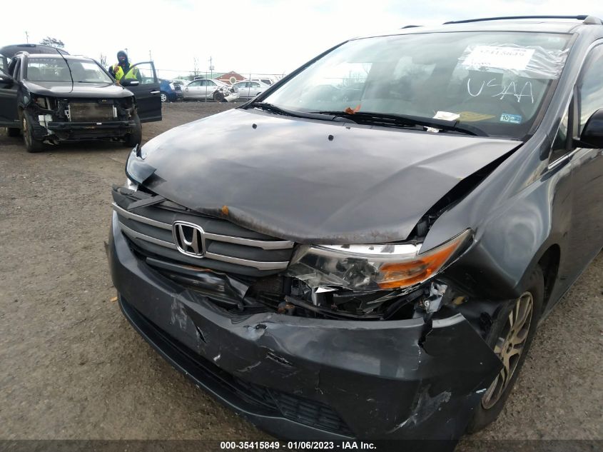 2013 Honda Odyssey Ex-L VIN: 5FNRL5H61DB065001 Lot: 35415849