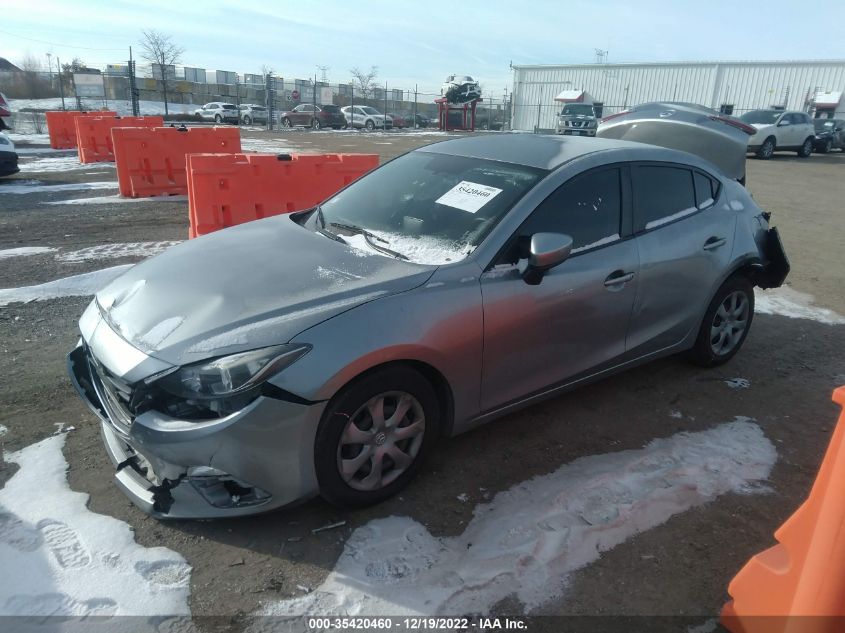 2016 Mazda Mazda3 I Sport VIN: JM1BM1T78G1318254 Lot: 35420460