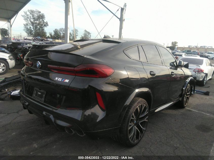 VIN 5YMCY0C05N9J99154 2022 BMW X6, X6 M no.4