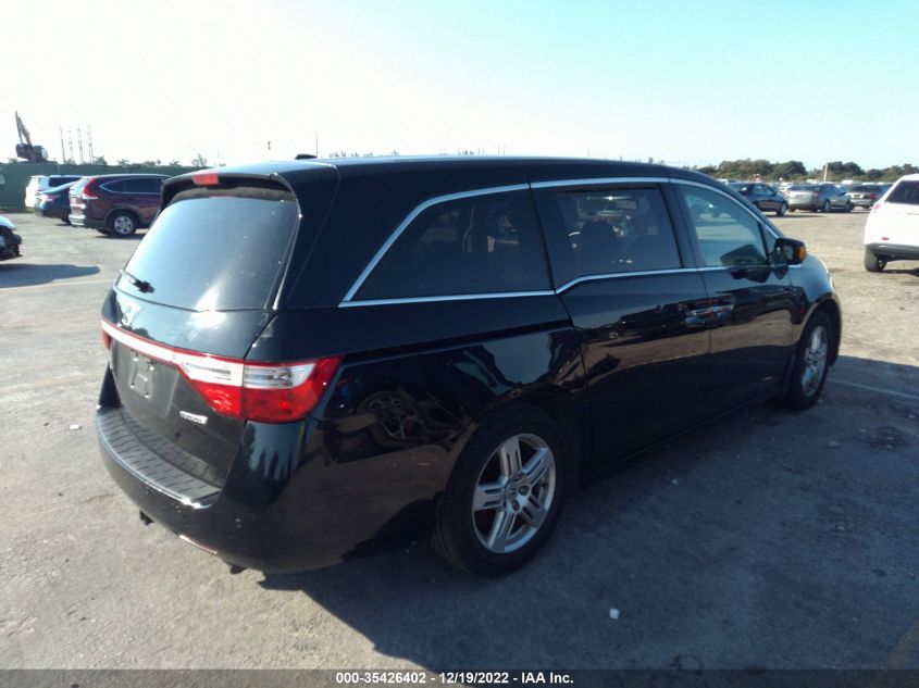 2012 Honda Odyssey Touring VIN: 5FNRL5H9XCB110932 Lot: 35426402