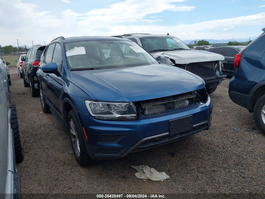 2020 Volkswagen Tiguan 2.0T S VIN: 3VV1B7AXXLM165737 Lot: 35428497