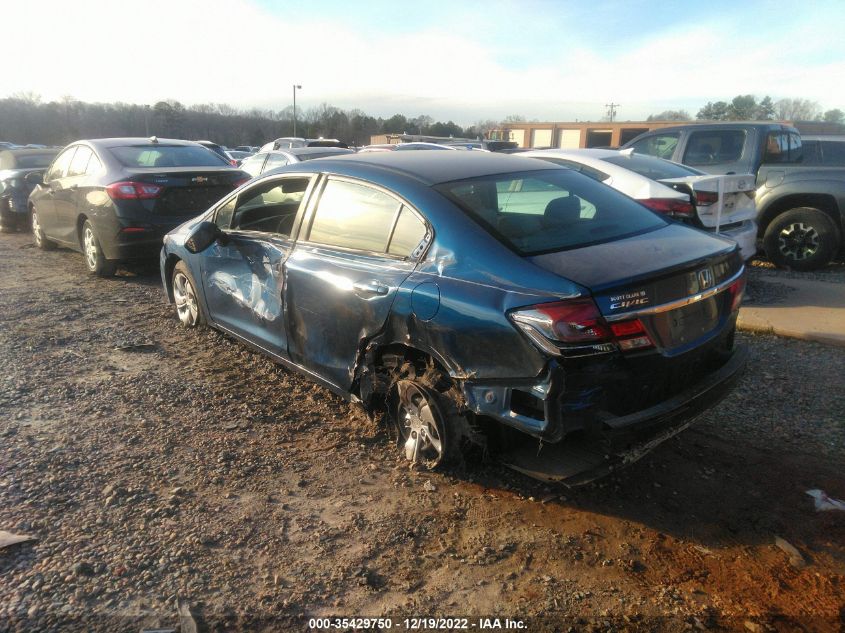 2013 Honda Civic Lx VIN: 2HGFB2F56DH532682 Lot: 35429750