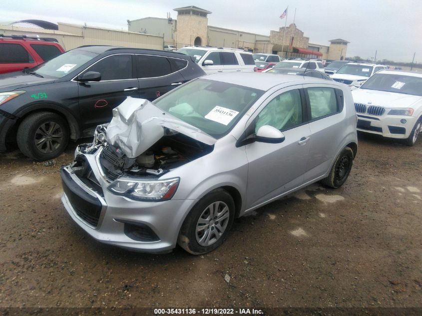 1G1JG6SB0L4129413 2020 Chevrolet Sonic Fwd 1Fl 5-Door