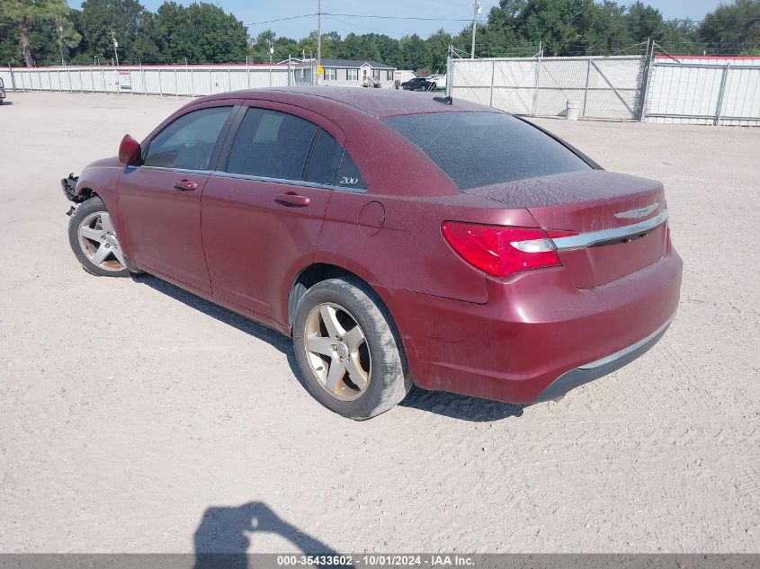 2013 Chrysler 200 Touring VIN: 1C3CCBBG2DN527089 Lot: 35433602