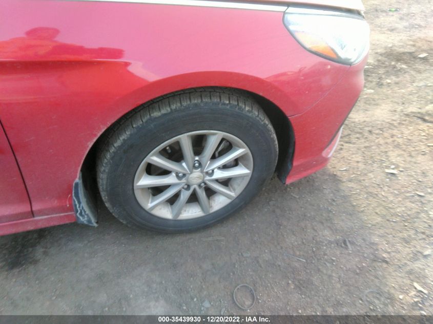 2018 Hyundai Sonata Se VIN: 5NPE24AF9JH702851 Lot: 35439930