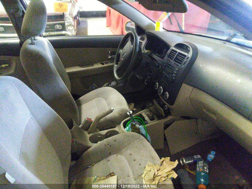 2009 Kia Spectra Ex VIN: KNAFE221X95660928 Lot: 35440187