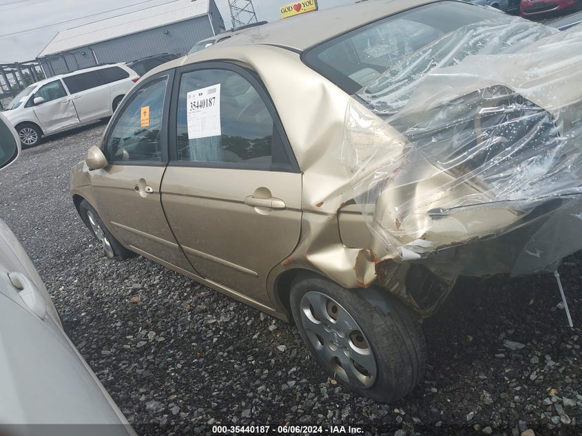 2009 Kia Spectra Ex VIN: KNAFE221X95660928 Lot: 35440187