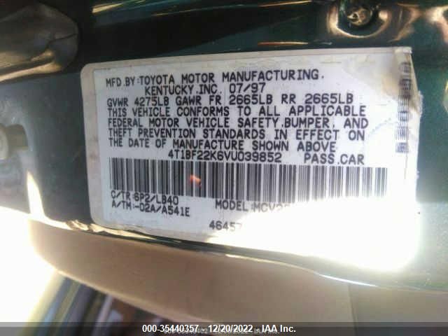 4T1BF22K6VU039852 1997 Toyota Camry Xle