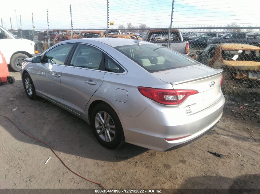 2017 Hyundai Sonata VIN: 5NPE24AF8HH512839 Lot: 35441898