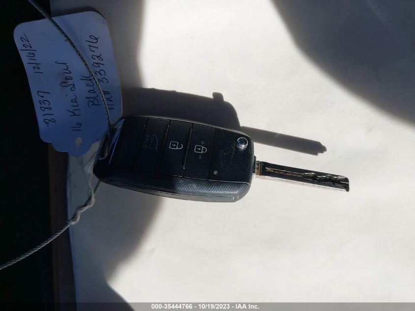 2016 Kia Soul Base VIN: KNDJN2A29G7339276 Lot: 35444766