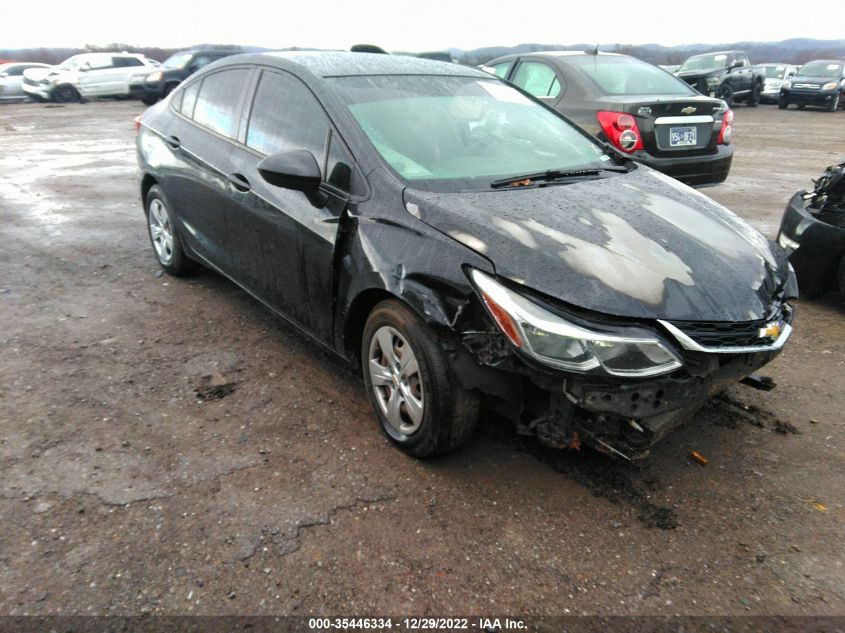 2017 Chevrolet Cruze Ls Auto VIN: 1G1BC5SM7H7101965 Lot: 35446334