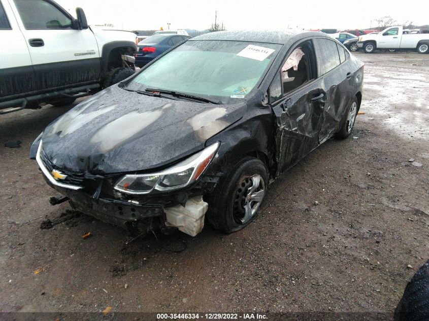 2017 Chevrolet Cruze Ls Auto VIN: 1G1BC5SM7H7101965 Lot: 35446334