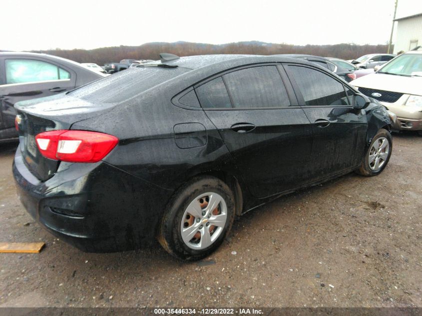 2017 Chevrolet Cruze Ls Auto VIN: 1G1BC5SM7H7101965 Lot: 35446334