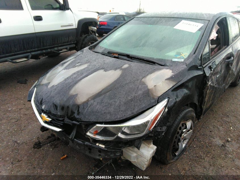 2017 Chevrolet Cruze Ls Auto VIN: 1G1BC5SM7H7101965 Lot: 35446334