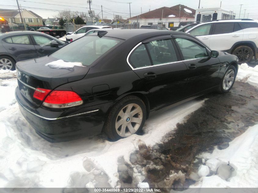 2006 BMW 750I VIN: WBAHL83596DT06855 Lot: 40179893