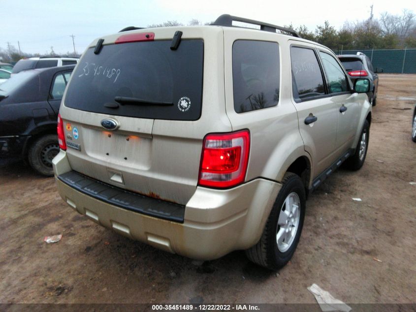 2012 Ford Escape Xlt VIN: 1FMCU9D70CKA74648 Lot: 35451489