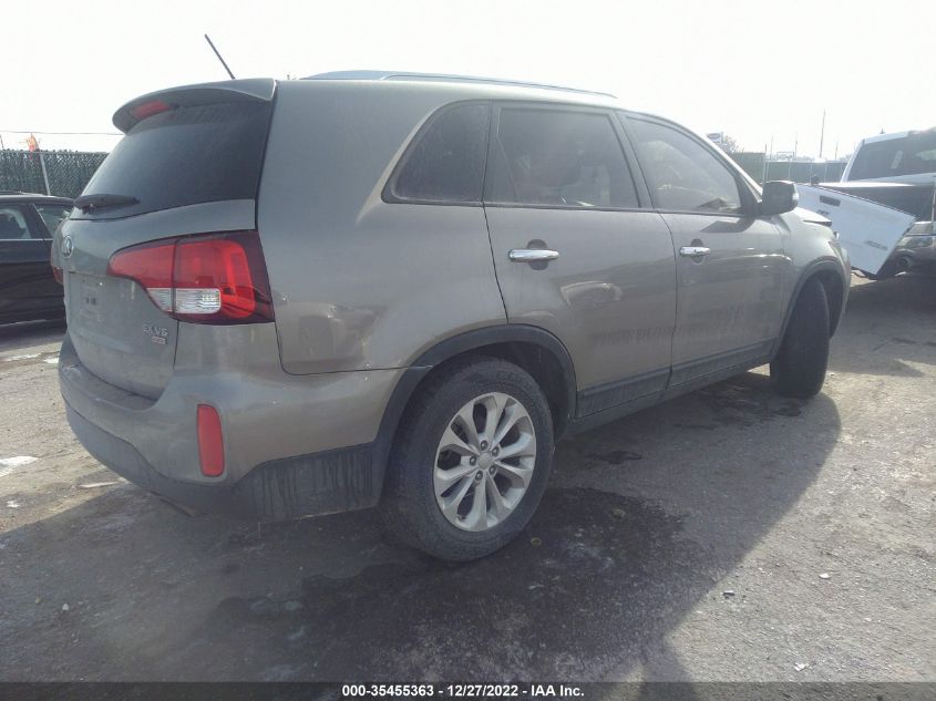 2014 Kia Sorento Ex V6 VIN: 5XYKU4A7XEG512799 Lot: 35455363