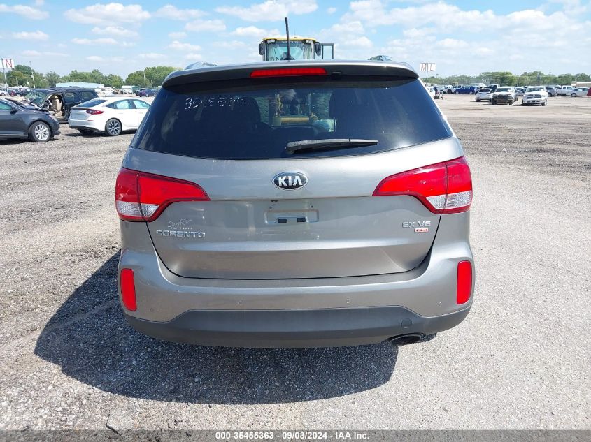 2014 Kia Sorento Ex V6 VIN: 5XYKU4A7XEG512799 Lot: 35455363