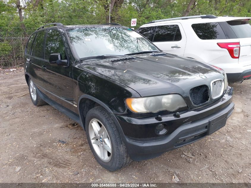 2002 BMW X5 4.4I VIN: 5UXFB33592LH33616 Lot: 35456585