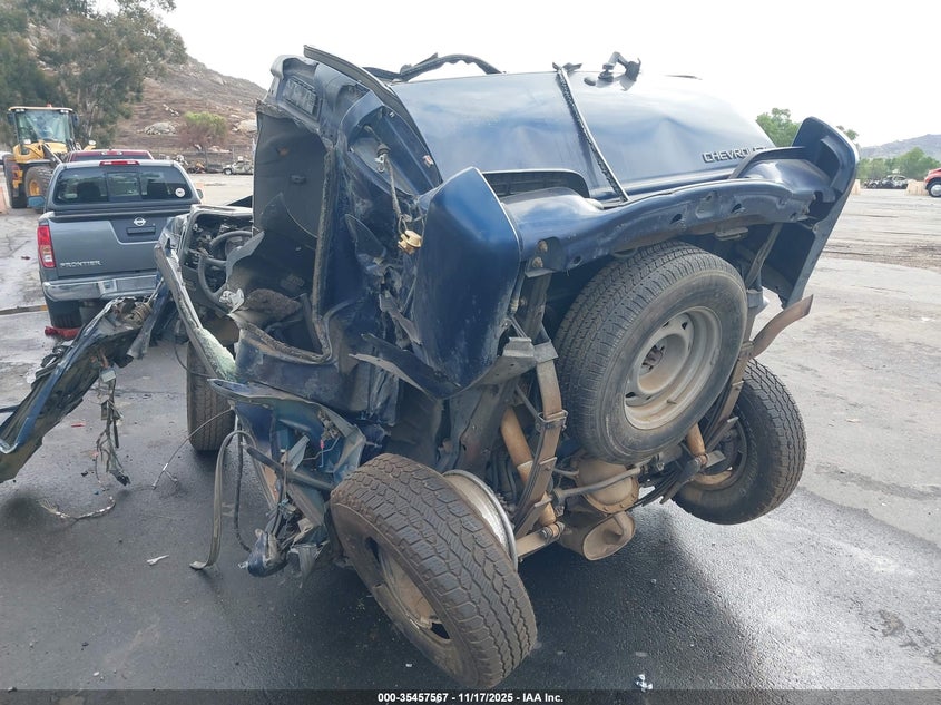 2002 Chevrolet Blazer Ls VIN: 1GNCS13W72K212633 Lot: 35457567