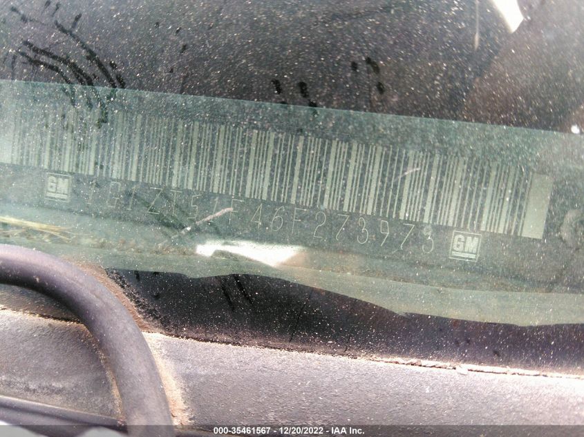 2006 Chevrolet Malibu Lt VIN: 1G1ZT51F46F273973 Lot: 35461567