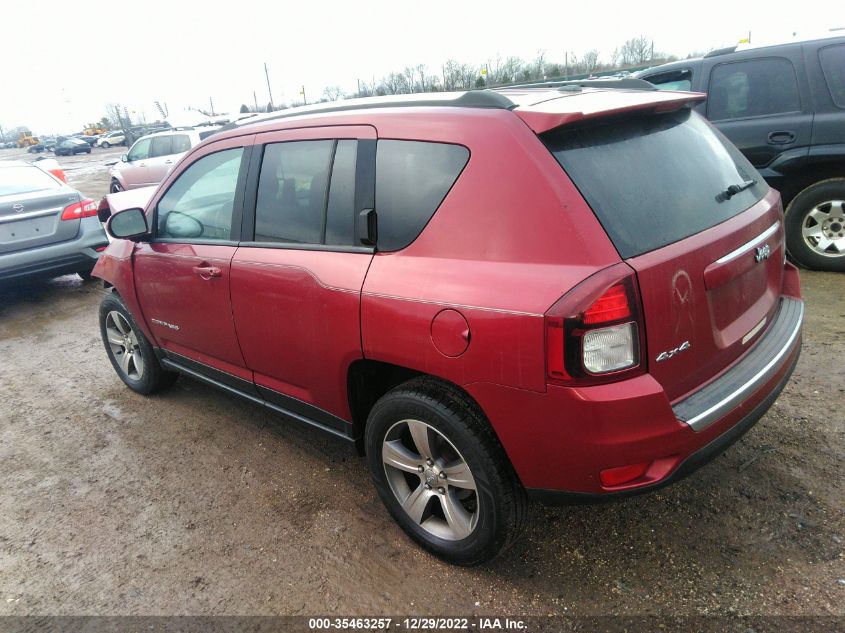 2016 Jeep Compass High Altitude Edition VIN: 1C4NJDEB5GD708686 Lot: 35463257