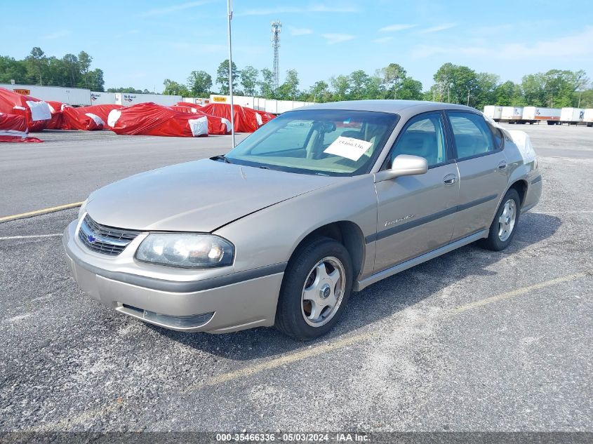 2002 Chevrolet Impala Ls VIN: 2G1WH55K329382892 Lot: 35466336